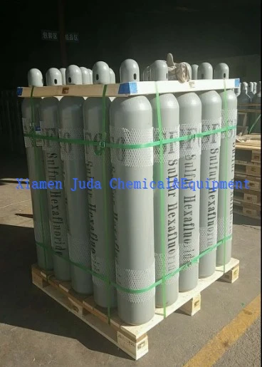 99.999% 5एन सल्फर हेक्साफ्लोराइड गैस बिक्री के लिए